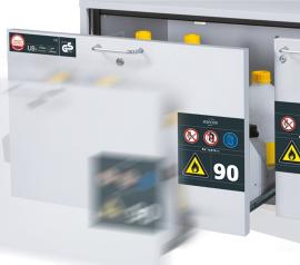 asecos Ausstattungsoption für für Sicherheitsschränke UB90, Breite 1100/1400 mm Produktbild