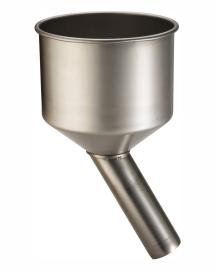 asecos Einfülltrichter, polierter Edelstahl 1.4301, Maße 110x130x230 mm Produktbild
