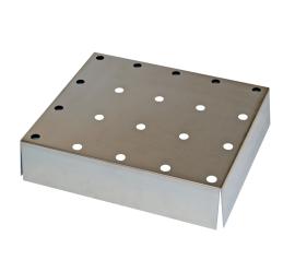 asecos Lochblecheinsatz Standard für die Verwendung in STAWA-R-Auffangwannen für für Sicherheitsschränke Q90/Q30, Edelstahl 1.4016, Maße 409x474x107 mm Produktbild