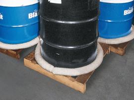 asecos Sorbents Universal, Schlange, Grau, Maße 1.2 m&nbsp;x&nbsp;75 mm Produktbild