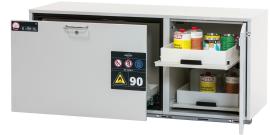 asecos Kombi-Sicherheitsschrank K-UB-90 UB.ST BxTxH(mm) 1402x502x601 Produktbild
