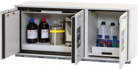 asecos Kombi-Sicherheitsschrank K-UB-90 UB.3T BxTxH(mm) 1402x502x601 Produktbild