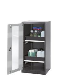asecos Chemikalienschrank CS-CLASSIC-G WDFWL BxTxH(mm) 545x520x1105 Produktbild