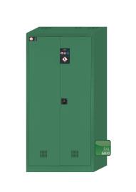 Pflanzenschutzmittelschrank EP.195.095.2 in Türkisgrün, Flügeltüren, 3x Wannenboden (Stahlblech) Produktbild