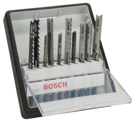 Bosch 10-tlg. Stichsägeblatt-Set Wood and Metal, Robust Line, T-Schaft Produktbild