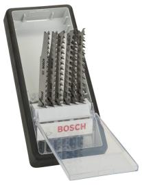 Bosch 6-tlg. Stichsägeblatt-Set Wood, Robust Line, Progressor, T-Schaft Produktbild