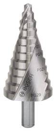 Bosch Stufenbohrer HSS, für Kabelverschraubungen, 6 - 37 mm, 10 mm, 93 mm, 12 Stufen Produktbild