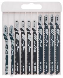 10-tlg. Stichsägeblatt-Set Basic for Wood Produktbild