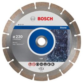 Bosch Diamanttrennscheibe Standard for Stone, 115 mm, 10er-Pack Produktbild
