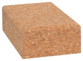 Handschleifklotz, Länge x Breite: 80 x 120 mm, aus Kork, klein Produktbild