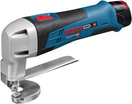 Bosch Akku-Blechschere GSC 12V-13, mit 2 x 2.0 Ah Li-Ion Akku, L-BOXX Produktbild