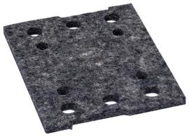Bosch Schleifplatte, 110 x 100 mm, mit Filz Produktbild
