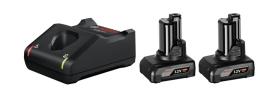 Bosch Starter-Set 2 x GBA 12V 6.0Ah + GAL 12V-40 Produktbild