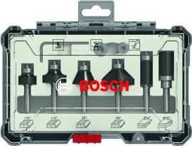 Bosch 6-teiliges Rand- und Kantenfräser-Set, 1/4-Zoll Schaft Produktbild