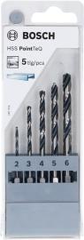 Bosch HSS PointTeQ Sechskantbohrer-Set, 5-tlg., 2–6&nbsp;mm Produktbild