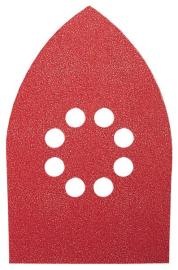 Bosch Schleifblatt C430, 100 x 170 mm, 60, 120, 240, 8 Löcher, Klett, 6er-Pack Produktbild