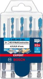 EXPERT HEX-9 Multi Construction Bohrer-Set, 4x90, 5/6/8x100 mm, 5-tlg. Produktbild