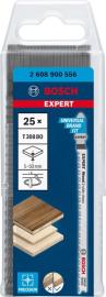 Bosch EXPERT Hardwood 2-side clean T308BO Stichsägeblatt, 25-tlg. Produktbild