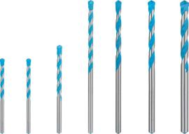 EXPERT CYL-9 Multi Construction Bohrer-Set, D= 5/5,5/6/6/7/8/10&nbsp;mm, 7-tlg. Produktbild
