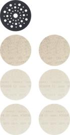 EXPERT M480 Schleifnetz Starter Set, Schleiftellerschoner, 125mm, K80-180, 7tlg. Produktbild