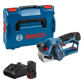 Bosch Akku-Hobel GHO 12V-20, mit 2 x 3.0 Ah Li-Ion Akku, L-BOXX Produktbild