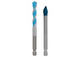 Bosch EXPERT HEX-9 Hard Ceramic+HEX-9 Multi Construction Bohrer-Set, 8mm, 2tlg. Produktbild