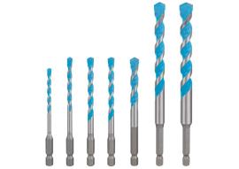 Bosch EXPERT HEX-9 Multi Construction Bohrer-Set, D= 4/5/6/6/8/10/12 mm, 7-tlg. Produktbild