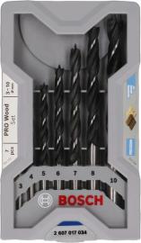 Bosch PRO Wood Holzspiralbohrer-Set. 7-tlg. Produktbild
