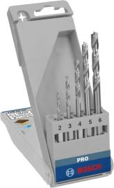 Bosch PRO Wood HSS Holzspiralbohrer-Set. 5-tlg. Produktbild