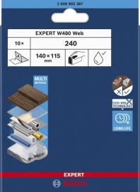 Bosch EXPERT Schleifblatt ExW480 web, G240 Produktbild