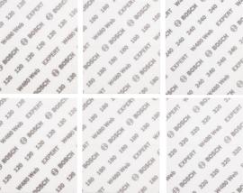 EXPERT W480 Web Handschleifblatt Set, 2xK120/2xK180/1xK240/1xK320, 6-tlg. Produktbild