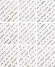 EXPERT W480 Web Handschleifblatt Set, 3xK120/3xK180/2xK240/1xK320, 9-tlg. Produktbild