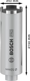 Bosch Diamanttrockenbohrkrone G 1/2 Zoll, Best for Universal Produktbild