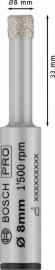 Bosch PRO Ceramic dry Bohrer, 8&nbsp;x&nbsp;33&nbsp;x&nbsp;13&nbsp;mm Produktbild