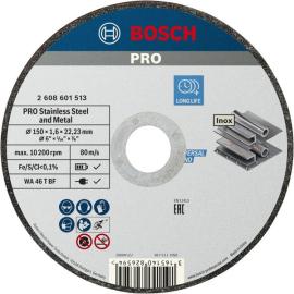 Bosch PRO&nbsp;Stainless Steel and Metal Trennscheibe, 150 x 1,6 x 22,23&nbsp;mm Produktbild