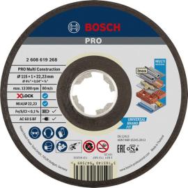 Bosch PRO Multi Material X-Lock Trennscheibe, 115 x 1 x 22,23&nbsp;mm Produktbild