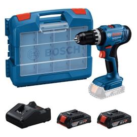 Bosch Akku-Schlagbohrschauber GSB 18V-25, 2 x Akku GBA 18V 2.0Ah Produktbild
