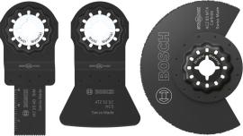 Fliesen-Blatt--Set für oszillierende Multifunktionswerkzeuge, 3-tlg. Produktbild