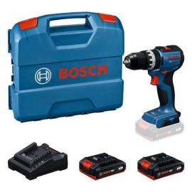 Bosch Akku-Schlagbohrschrauber GSB18V-52, 2 x Akku GBA 18V 2.0Ah in L-Case Produktbild