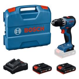 Bosch Akku-Bohrschrauber GSR18V-52, 2 x Akku GBA 18V 2.0Ah in L-Case Produktbild