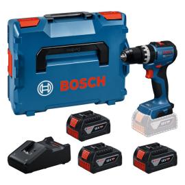 Bosch Akku-Schlagbohrschrauber GSB18V-52, 3 x Akku GBA 18V 5.0Ah in L-BOXX Produktbild