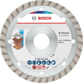 Bosch Multi Material Turbo Diamond Trennscheibe, 115 x 22.23 x 7 mm, 10 Stk. Produktbild