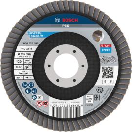 Bosch PRO X571 Fächerschleifscheibe, abgewinkelt, 115 mm Produktbild