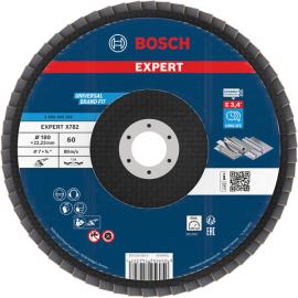 Bosch EXPERT X782 Fächerschleifscheibe, abgewinkelt, 180 mm Produktbild