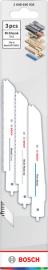 Bosch M-Schaft Säbelsägeblatt-Set, 3-tlg Produktbild