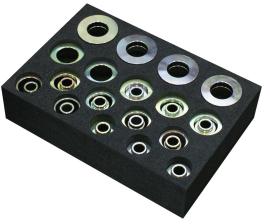 GEDORE KL-0039-160 E Druck-/Stützhülsen-Satz, kurz, Ø 30-90 mm Produktbild