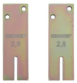 GEDORE KL-0120-812 Adapter-Satz, 2,8 mm Produktbild