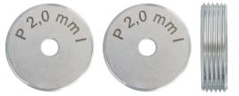 GEDORE KL-0173-4604 Gewinderollensatz für 2 mm Steigung Produktbild