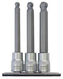 KL-4021-310 Schraubendrehereinsätze-Satz 3/8" mit Kugelkopf Produktbild