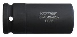 GEDORE KL-4043-4232 Steckschlüssel, 3/4", EP32, 90 mm Produktbild